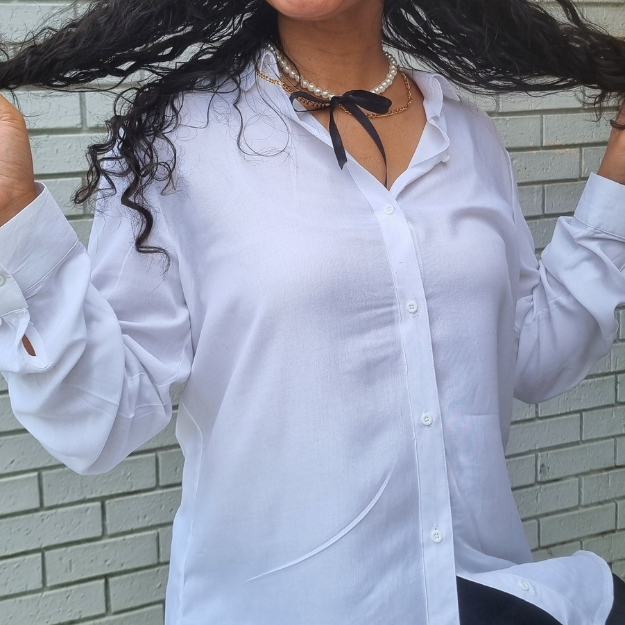 Pearl Collar Chain (with Bow)