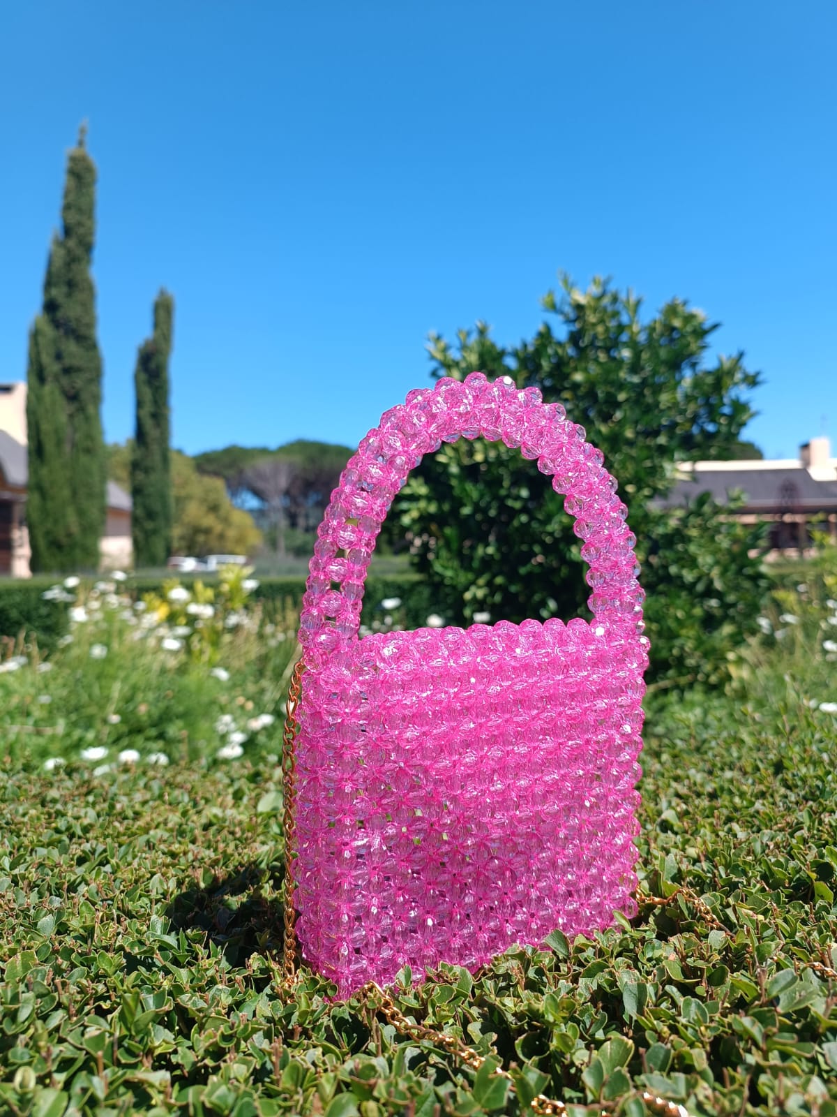 Crystal Pink Bag