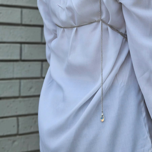 Silver Chain Top